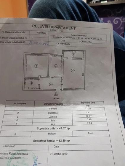 apartament decomandat 2camere - 5