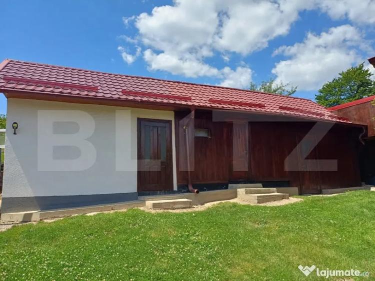 Casă cu 2 camere cu Teren 3500 Mp în Central