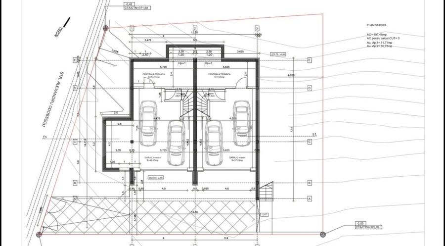 Duplex cu 5 camere cu Canalizare în Dâmbul Rotund