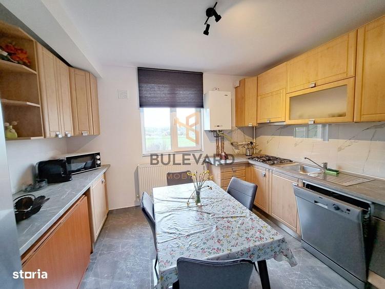 Apartament cu 3 camere, mobilat în Apahida
