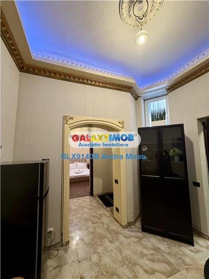 Apartament cu 2 camere semidecomandat, mobilat în Cișmigiu