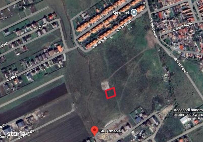 Teren de 527 mp, în Sânpetru