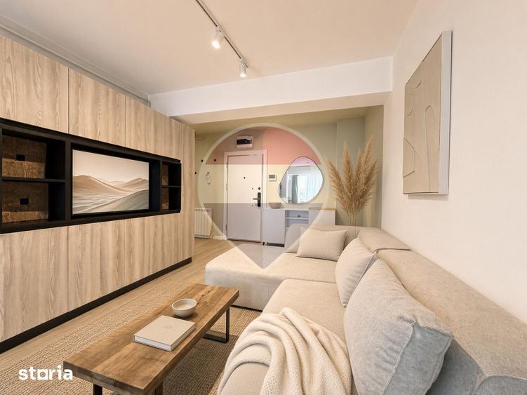 Apartament cu 2 camere semidecomandat în Nord