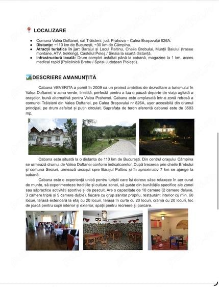 Spațiu comercial, de 3,583 mp, în Trăisteni