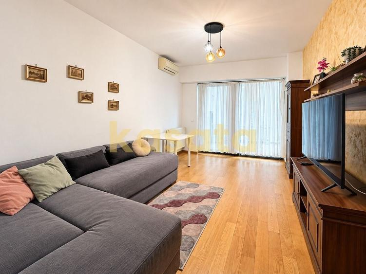Apartament cu 3 camere semidecomandat, mobilat în Barbu Văcărescu