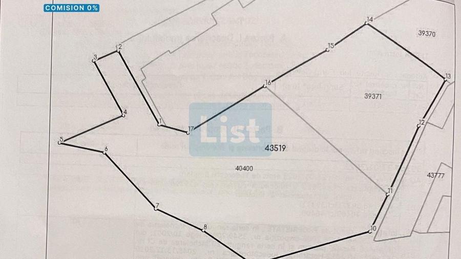 Teren Construcții intravilan de 1001 mp, în Luncă
