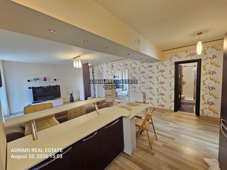 Apartament cu 3 camere semidecomandat în City Park Mall