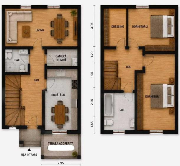 Vand teren Strada Unirii+Proiect de constructie - 1