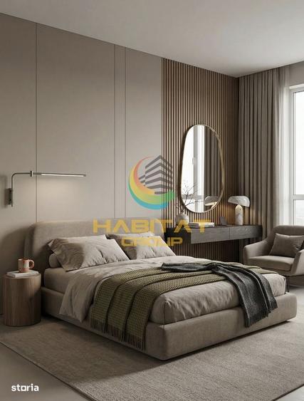 Pallady 2 camere tip studio 61 mp la 15 min. metrou N.Teclu - 1