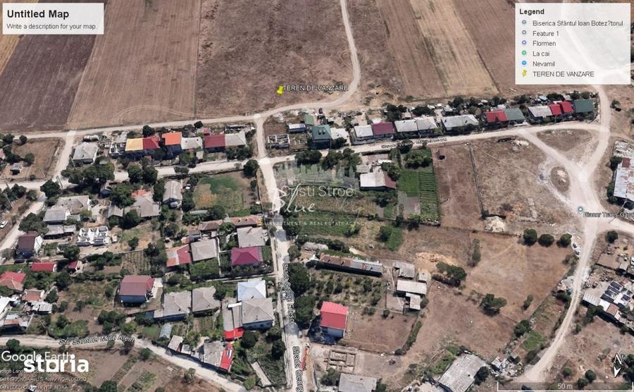 Teren intravilan 5000 mp situat in Techirghiol, langa case