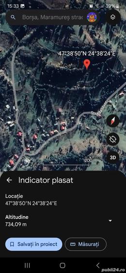 Teren de 3500 mp, în Central
