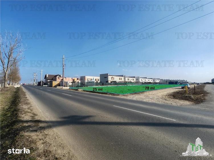 Teren Balotesti - Stradal - Sos. Unirii - 1
