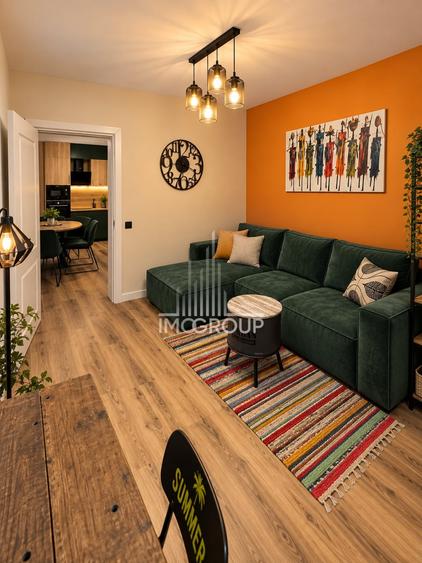 Apartament cu 3 camere decomandat, mobilat în Florești
