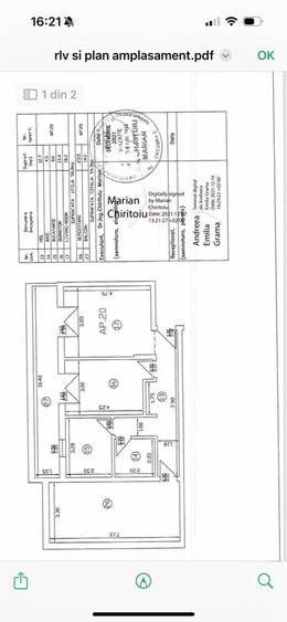 Apartament cu 3 camere în Dobrești