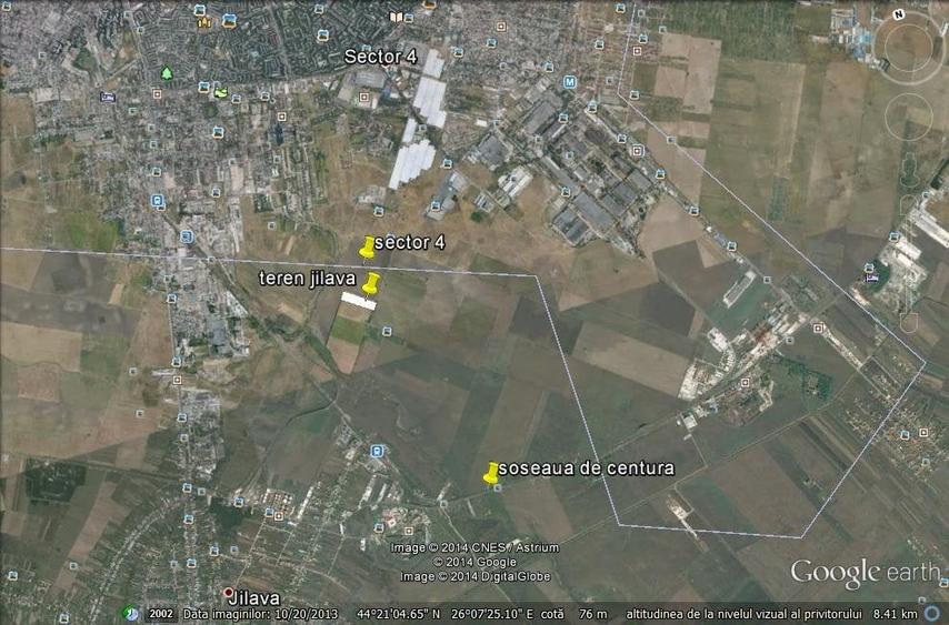 Teren Construcții intravilan de 12736 mp, în Berceni