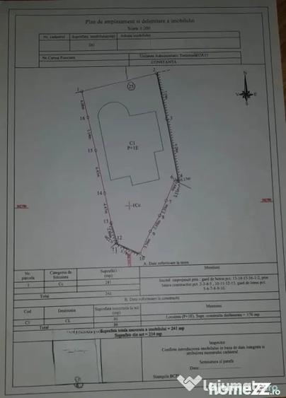 Casă cu 4 camere cu Teren 241 Mp în CET