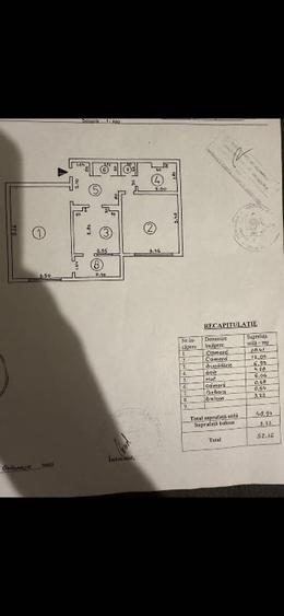 Apartament cu 2 camere decomandat, mobilat în Micro 19