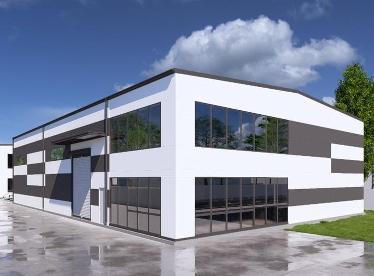Spațiu industrial, de 593 mp, în Afumați