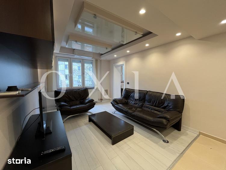 Apartament cu 4 camere semidecomandat, mobilat în Complex Studențesc