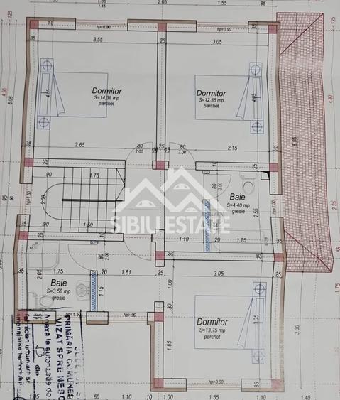 Casă individuală cu 5 camere cu Canalizare în Șura Mică