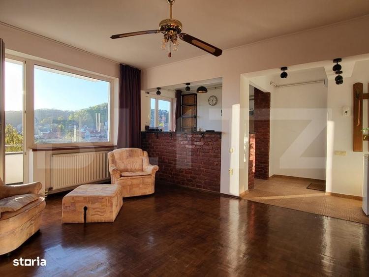 Apartament cu 2 camere semidecomandat în Ultracentral