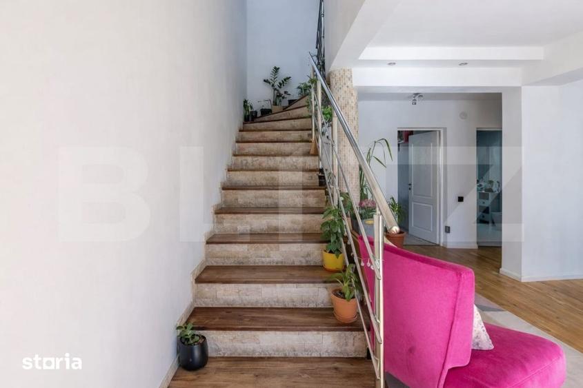 Apartament cu 3 camere, mobilat în Baciu