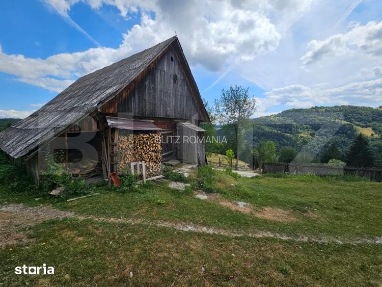 Proprietate cu 2 case, teren 1.855 mp, Priveliste spectaculoasa in Vad