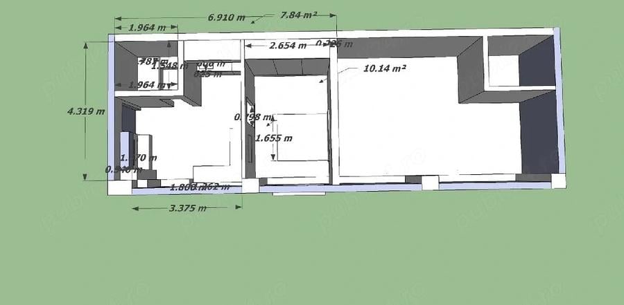 Spațiu comercial, de 95 mp, în Central