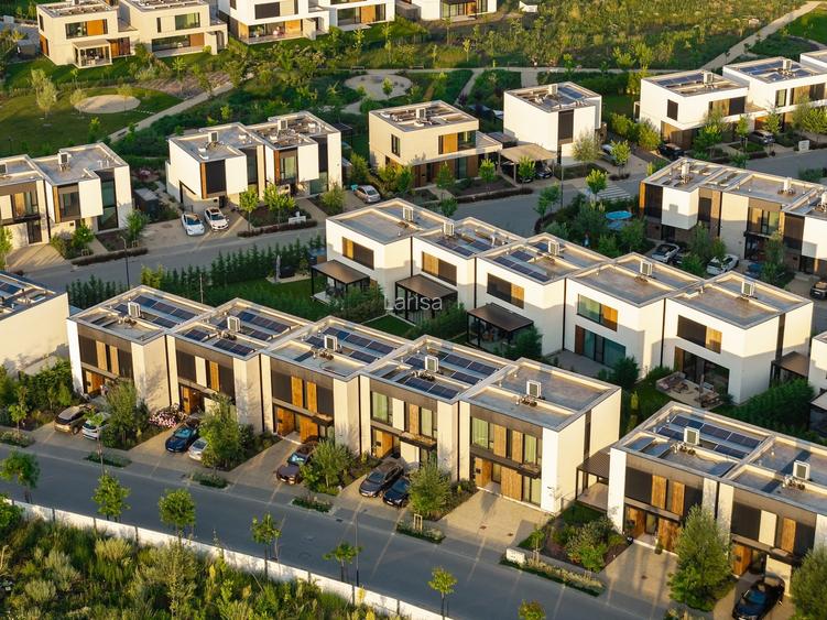 Vilă eficientă energetic cu 2 dormitoare și grădină privată | Amber Forest