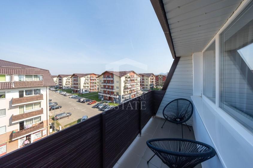 Apartament cu 2 camere decomandat, mobilat în Sânpetru