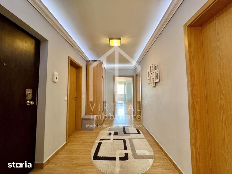Apartament cu 3 camere, mobilat în Terezian