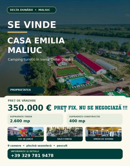 Casă cu 4 camere în Maliuc