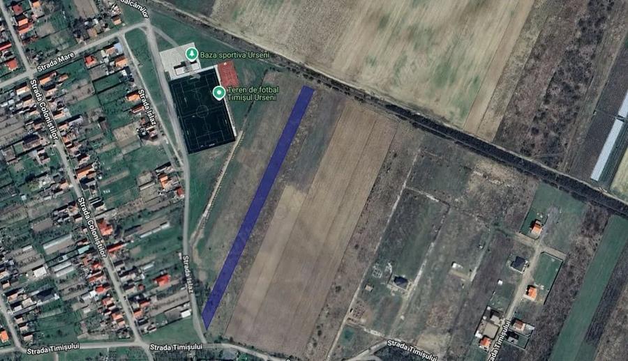 Teren de 5000 mp, în Urseni