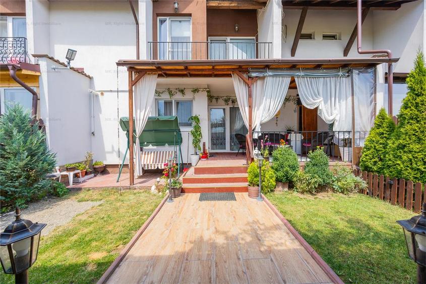 Duplex cu 4 camere cu Teren 227 Mp în Sânpetru
