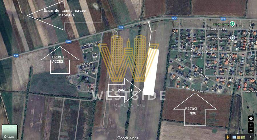Teren Construcții intravilan de 5070 mp, în Bucovăț (Remetea Mare)