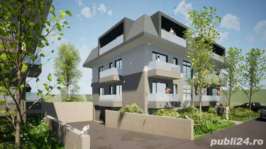 Apartament cu 2 camere decomandat în Baciu