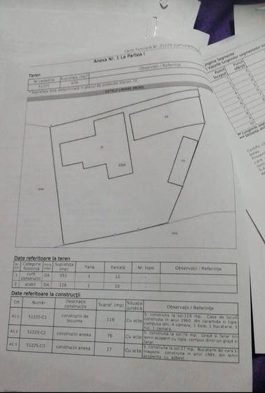Casă cu 4 camere cu Teren 32 Mp în Deda