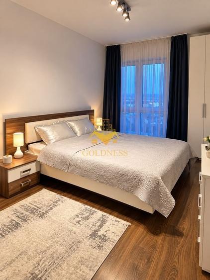 Apartament cu 2 camere semidecomandat, mobilat în Bună Ziua