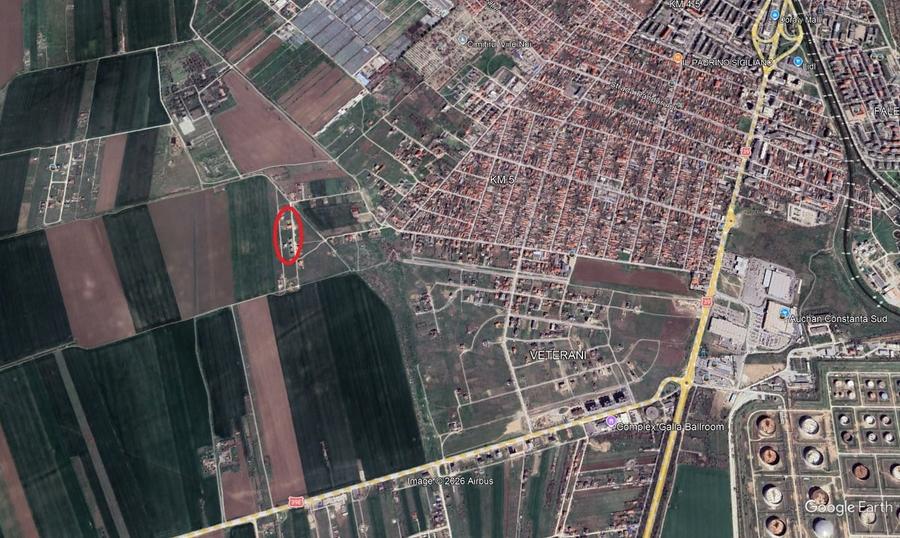 Teren Construcții intravilan de 500 mp, în Km 5