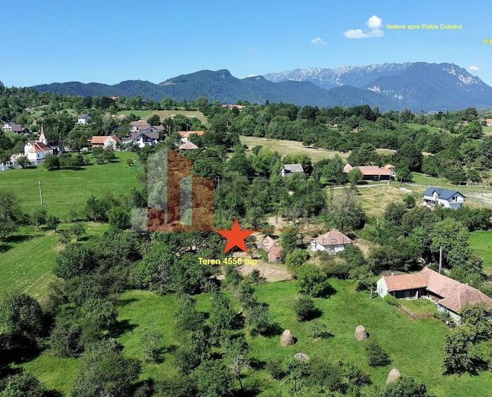 Teren Construcții intravilan de 4558 mp, în Bran