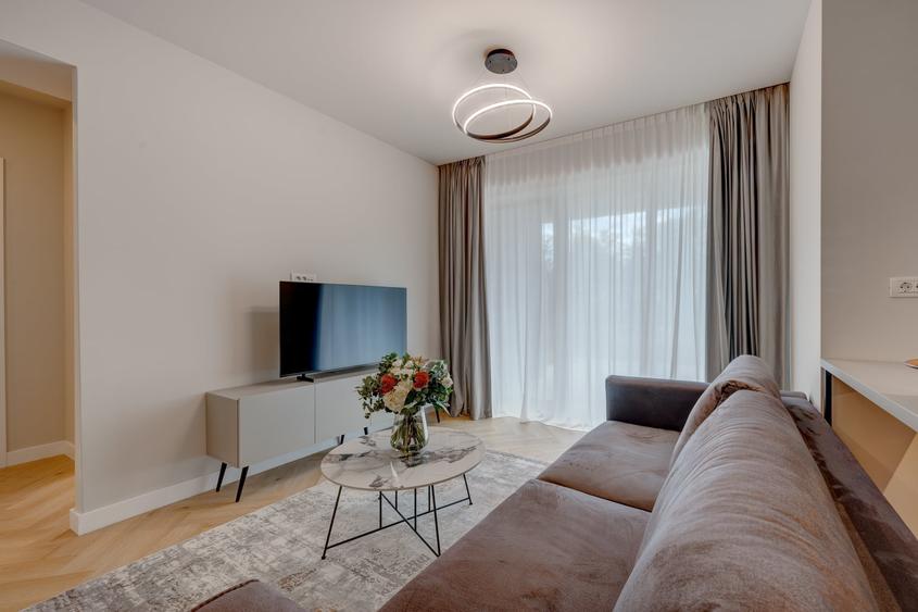 AFI Home North-2 camere,mobilat&utilat,gradina+1 loc parcare pet-friendly - 4