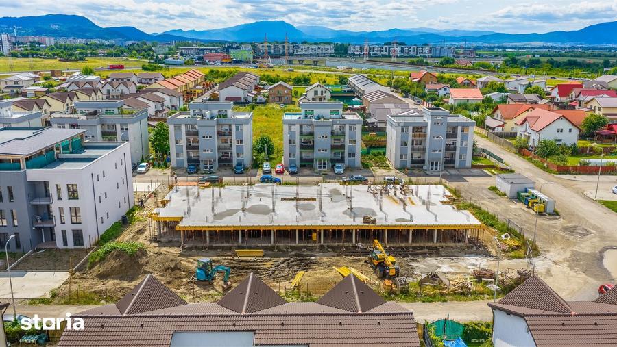 Apartament cu 2 camere decomandat în Sânpetru