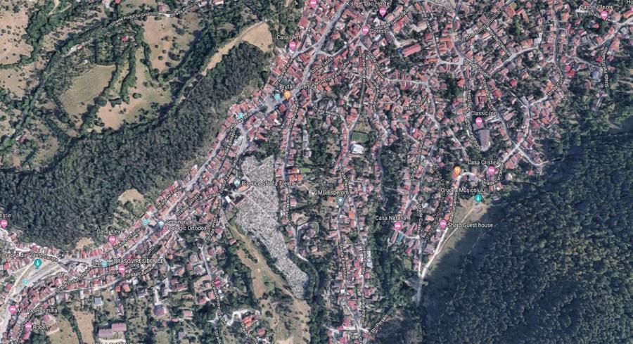 Teren Construcții intravilan de 5000 mp, în Centrul Istoric