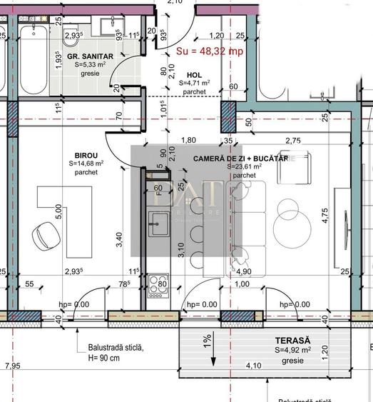 Apartament 2 camere | bloc nou | comision 0 | Terra Gardens - 3