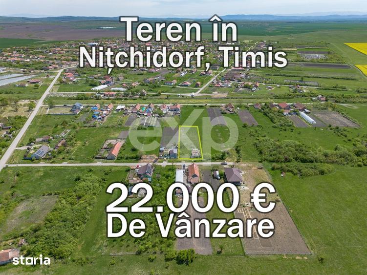 Teren de 1439 mp, în Nițchidorf