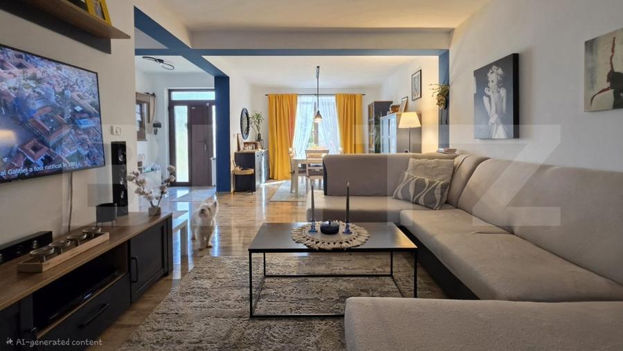 Duplex cu 4 camere cu Canalizare în Chișoda