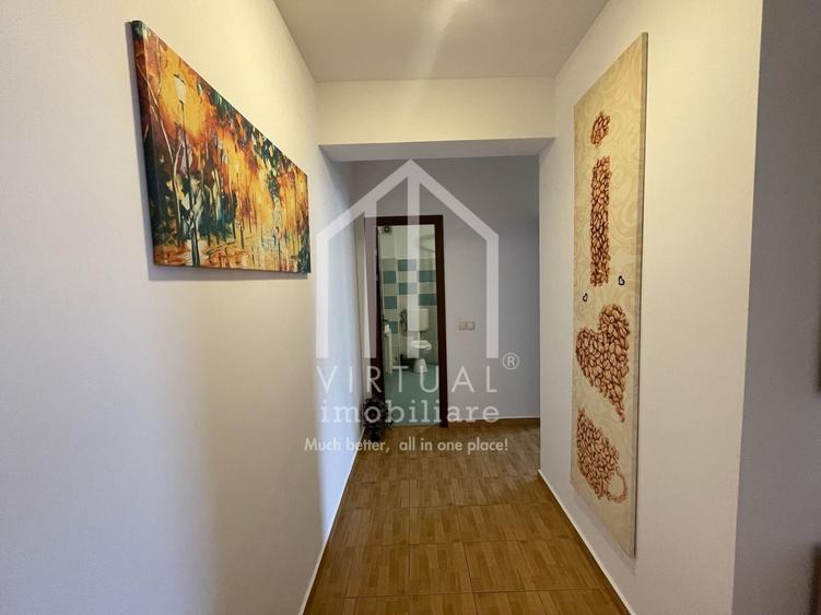 Apartament cu 3 camere decomandat, mobilat în Turnișor