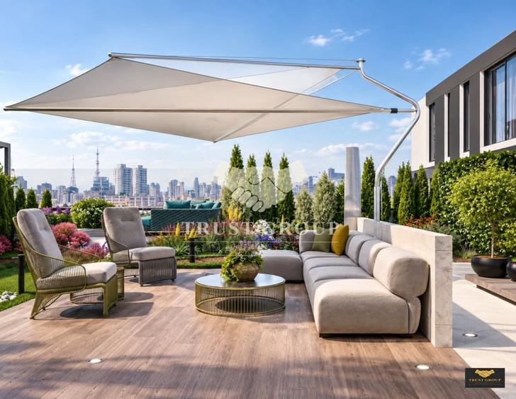 Penthouse cu 6 camere decomandat în Aviației