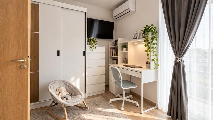 Apartament cu 2 camere semidecomandat în Braytim