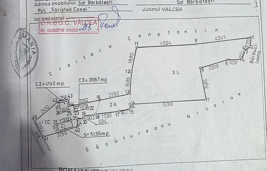 Casă cu 5 camere în Bărbătești